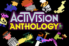 Activision Anthology title screen for GameBoy Advance